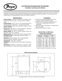 Thumbnail of document Manual - LLC - Conductivity Controller